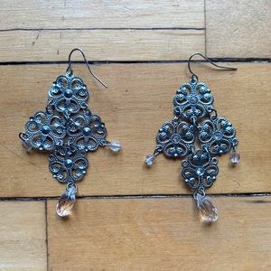 Silver Dangle Earrings